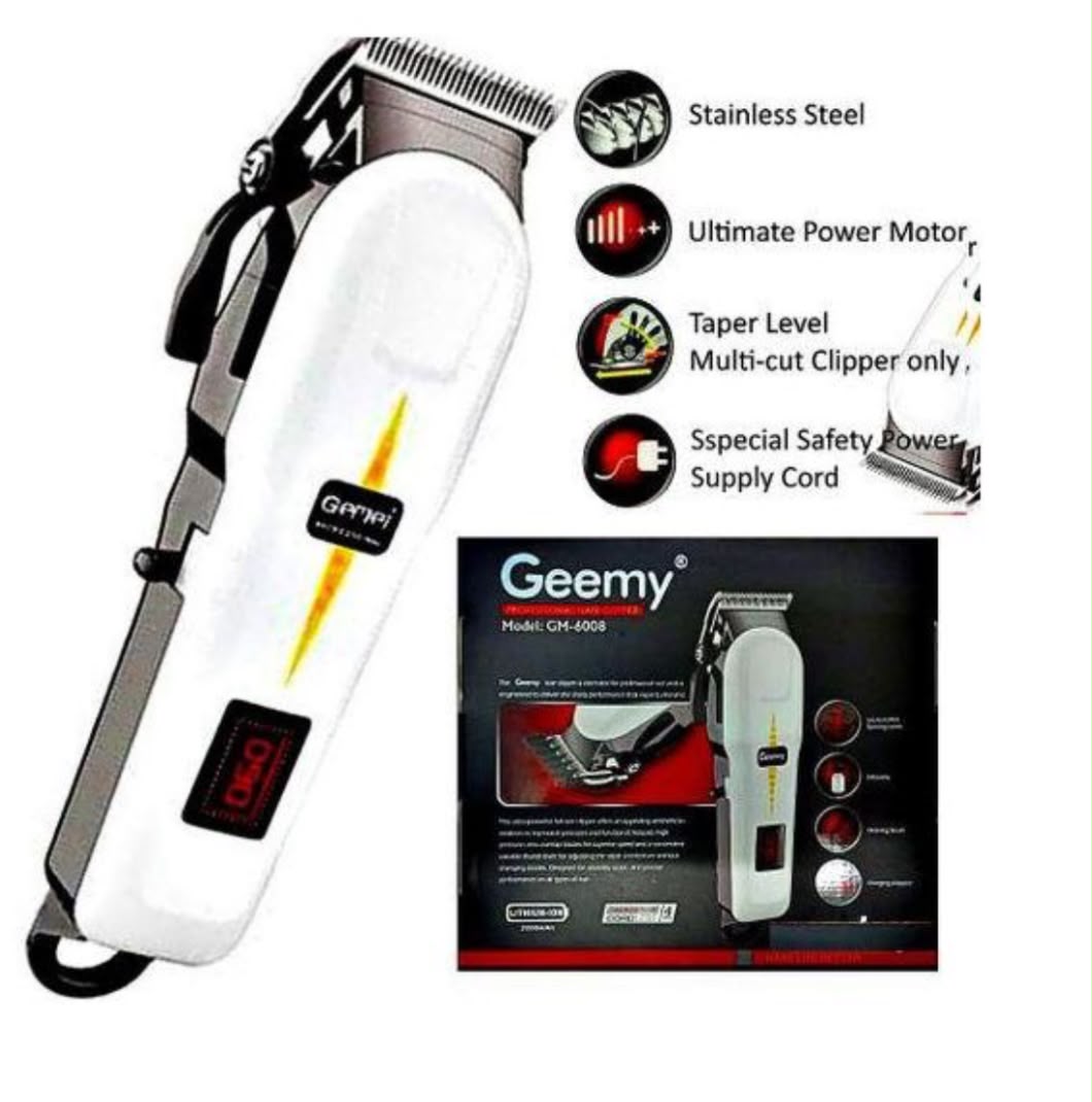 Cordless Rechargeable Geemy Shaver GM-6008