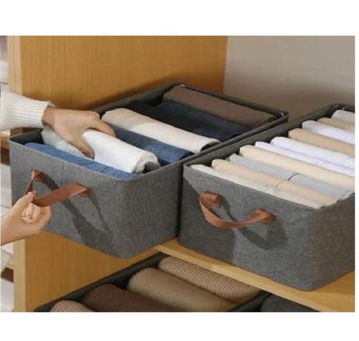 Wardrobe clothes organizer